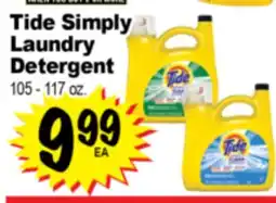 Superior Grocers Tide Simply Laundry Detergent offer