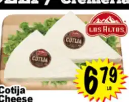 Superior Grocers Cotija Cheese offer