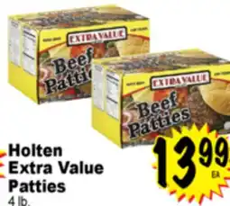 Superior Grocers Holten Extra Value Patties offer
