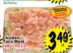 Superior Grocers Chicken Taco Meat offer