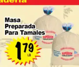 Superior Grocers Masa Preparada Para Tamales offer