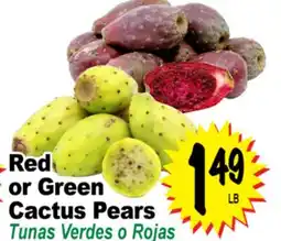 Superior Grocers Red or Green Cactus Pears offer