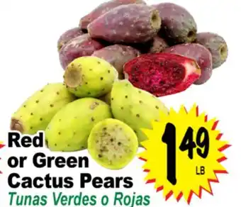 Superior Grocers Red or Green Cactus Pears offer