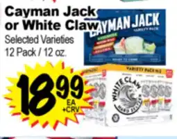 Superior Grocers Jack Cayman or White Claw offer