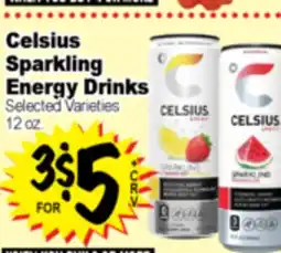 Superior Grocers Celsius Sparkling Energy Drinks offer