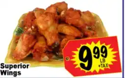 Superior Grocers Superior Wings offer