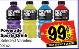 Superior Grocers Powerade Sports Drink offer