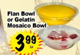 Superior Grocers Flan Bowl or Gelatin Mosaico Bowl offer
