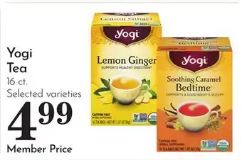 Pavilions Yogi Tea offer