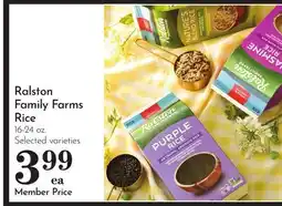 Pavilions Ralston Family Farms Rice offer