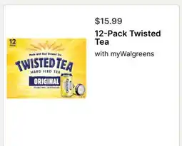 Walgreens Twisted Tea offer