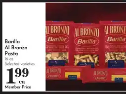 Pavilions Barilla Al Bronzo Pasta offer