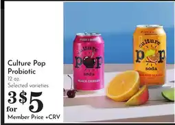 Pavilions Culture Pop Probiotic offer