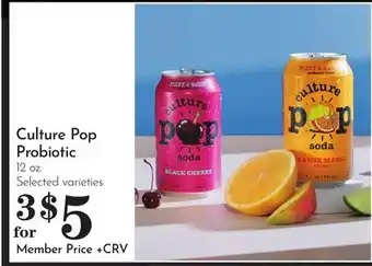 Pavilions Culture Pop Probiotic offer