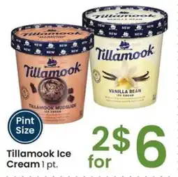 Albertsons Tillamook Ice Cream offer