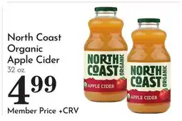 Pavilions North Coast Organic Apple Cider offer