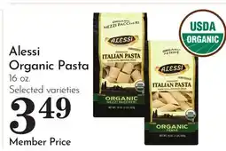 Pavilions Alessi Organic Pasta offer