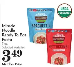 Pavilions Miracle Noodle Ready To Eat Pasta offer
