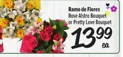 El Super Fresh Rose Alstro Bouquet or Pretty Love Bouquet offer