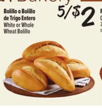 El Super Fresh White or Whole Wheat Bolillo offer