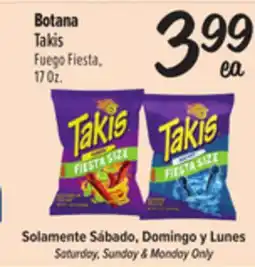 El Super Fresh Takis Fuego Fiesta offer
