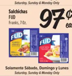 El Super Fresh FUD Franks offer