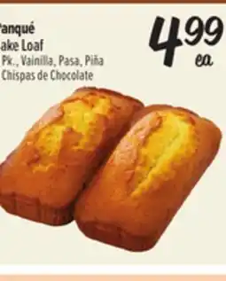 El Super Fresh Cake Loaf offer
