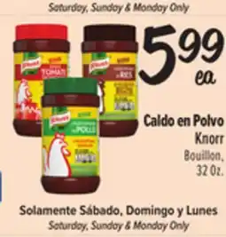 El Super Fresh Knorr Bouillon offer