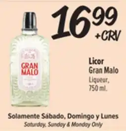 El Super Fresh Licor Gran Malo offer