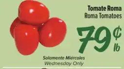 El Super Fresh Roma Tomatoes offer