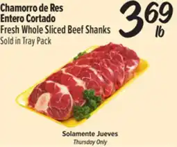 El Super Fresh Fresh Whole Sliced Beef Shanks offer