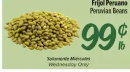 El Super Fresh Peruvian Beans offer