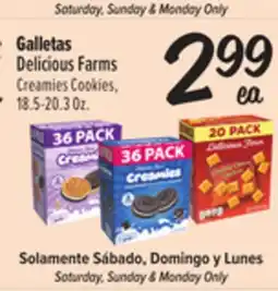 El Super Fresh Creamies Cookies offer