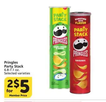 Vons Pringles Party Stack offer