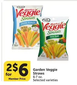 Vons Garden Veggie Straws offer