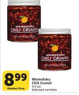 Vons Momofuku Chili Crunch offer