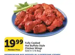 Vons 1999Fully Cooked Hot Buffalo Style Chicken Wings offer