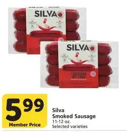 Vons Silva Smoked Sausage offer