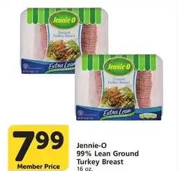 Vons Jennie-O 99% Lean Ground Turkey Breast offer