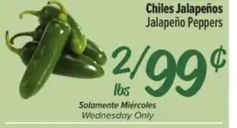 El Super Fresh Jalapeño Peppers offer