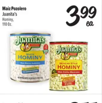 El Super Fresh Juanita's Hominy offer