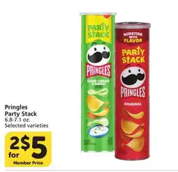 Albertsons Pringles Party Stack offer