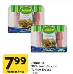 Albertsons Jennie-O 99% Lean Ground Turkey Breast offer