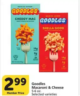 Albertsons Goodles Macaroni & Cheese offer