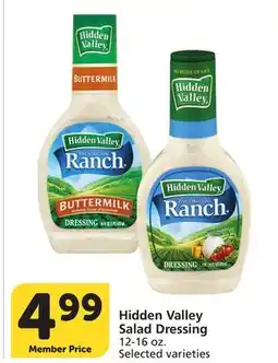 Albertsons Hidden Valley Salad Dressing offer