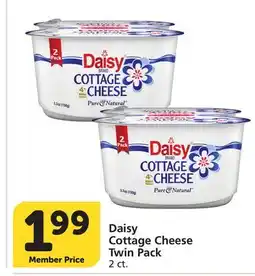 Albertsons Daisy Cottage Cheese Twin Pack offer