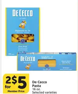 Albertsons De Cecco Pasta offer