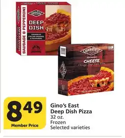 Albertsons Gino's East Deep Dish Pizza offer
