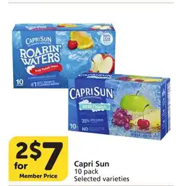 Albertsons Capri Sun offer