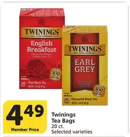 Albertsons Twinings Tea Bags offer